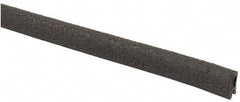 TRIM-LOK - 1/16 Inch Thick x 0.23 Wide x 100 Ft. Long, EPDM Rubber Edge Trim - Leather Texture - USA Tool & Supply