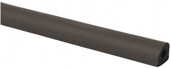TRIM-LOK - 1/2 Inch Thick x 1/2 Wide x 100 Ft. Long, EPDM Rubber D Section Seal with Acrylic - USA Tool & Supply