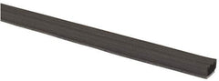 TRIM-LOK - 3/8 Inch Thick x 3/8 Wide x 500 Ft. Long, EPDM Rubber Ribbed Seal with Tape - USA Tool & Supply