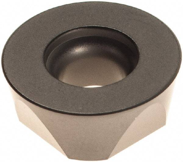 Walter - ROHX1204M0 A27 Grade WKP35S Carbide Milling Insert - TiCN/Al2O3/TiCN Finish, 0.1874" Thick, 12mm Inscribed Circle - USA Tool & Supply