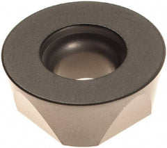 Walter - ROHX1204M0 A27 Grade WKP35S Carbide Milling Insert - TiCN/Al2O3/TiCN Finish, 0.1874" Thick, 12mm Inscribed Circle - USA Tool & Supply