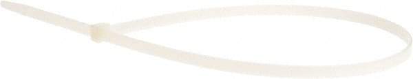 Value Collection - 27.9" Long Natural (Color) Nylon Standard Cable Tie - 175 Lb Tensile Strength, 185mm Max Bundle Diam - USA Tool & Supply