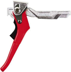 Bessey - 1,450 Lb Clamping Pressure, Steel, Ratcheting Handle, SLV Bar & Pipe Clamping Arm - 4-3/4" Throat Depth - USA Tool & Supply