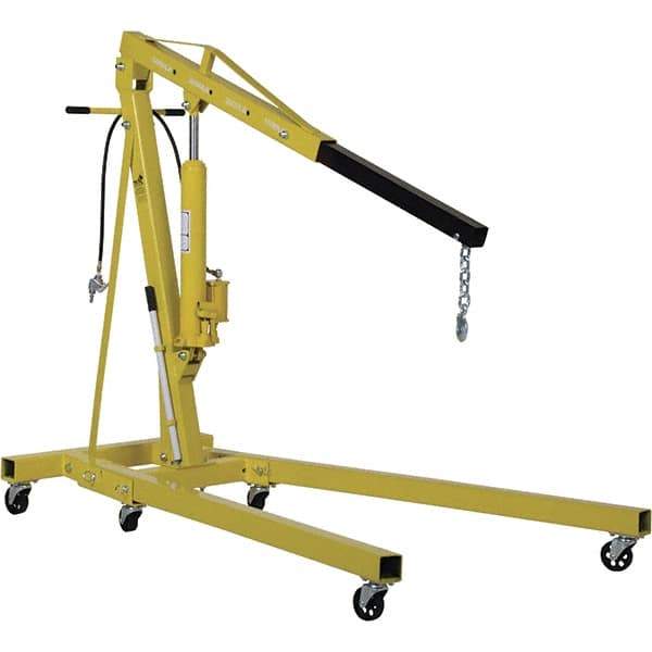 Vestil - 4,000 Lb Load Capacity, Steel Shop Crane - 5' 5/64" Span - USA Tool & Supply