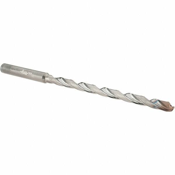 Walter-Titex - 3/16", 140° Point, Spiral Flute, Solid Carbide Taper Length Drill Bit - Double Point Finish, 83mm Flute Length, 121mm OAL, Series A6589DPP - USA Tool & Supply