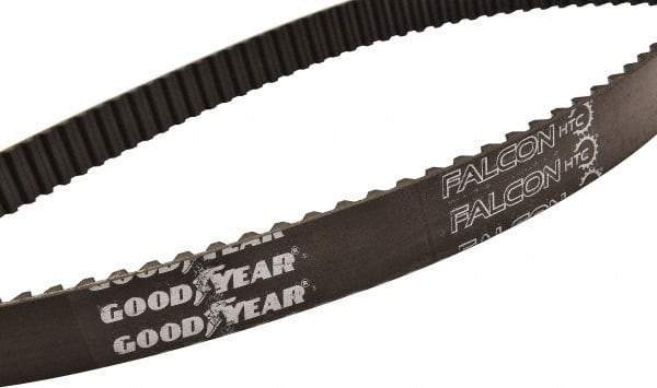 Continental ContiTech - Section 14M, 125mm Wide, 1,120mm Outside Length, Synchronous Belt - Black, Falcon HTC, No. 14GTR-1120-125 - USA Tool & Supply