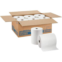 Georgia Pacific - Hard Roll of 1 Ply White Paper Towels - 10" Wide, 800' Roll Length - USA Tool & Supply