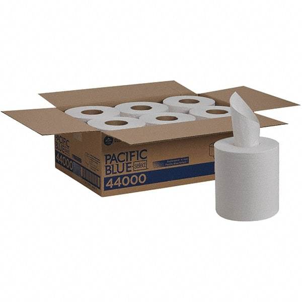 Georgia Pacific - Center Pull Roll of 2 Ply White Paper Towels - 8-1/4" Wide - USA Tool & Supply