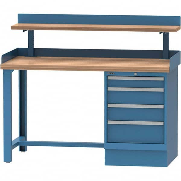 LISTA - Stationary Workstations Type: Work Bench Load Capacity (Lb.): 1,000 - USA Tool & Supply