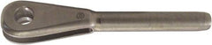 Loos & Co. - 7/32" Fork End - Stainless Steel - USA Tool & Supply