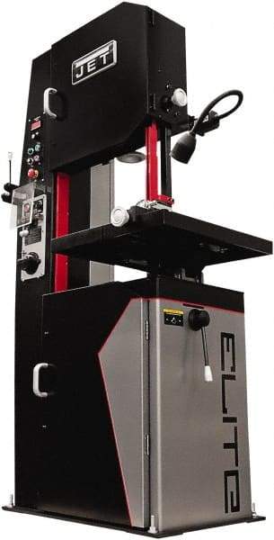 Jet - 20 Inch Throat Capacity, Variable Speed Pulley Vertical Bandsaw - 50 m/min, 2 HP, Three Phase - USA Tool & Supply