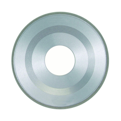 4 x 1/2 x 1-1/4" - 1/8" Abrasive Depth - 180 Grit - Type 12V9 Diamond Dish Wheel - USA Tool & Supply