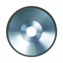 6 x 1 x 1-1/4" - 1/8" Abrasive Depth - 120 Grit - Type 12A2 Diamond Dish Wheel - USA Tool & Supply
