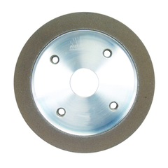 6 x 3/4 x 1-1/4" - 1/16" Abrasive Depth - 120 Grit - Type 6A2C Diamond Plain Cup Wheel - USA Tool & Supply