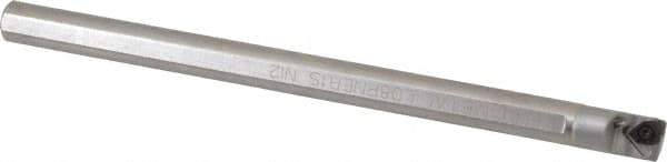 Kennametal - 0.6" Min Bore Diam, 8" OAL, 1/2" Shank Diam, L-RNE Indexable Boring Bar - N.1L Insert, Clamp Holding Method - USA Tool & Supply
