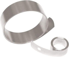Associated Spring Raymond - 0.004" Thick x 18" Long, 1.02 N Capacity Constant Force Spring - 1/4" Wide, 0.53" ID of Reflection, 0.62" Initial Extension, 0.13" End Hole Diam - USA Tool & Supply