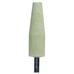 ‎3/4″ × 2-1/2″ 1/4″ Spindle Quantum Mounted Point A1 80 Grit Ceramic Alumina - USA Tool & Supply