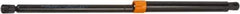 Associated Spring Raymond - 0.236" Rod Diam, 0.591" Tube Diam, 20 Lb Capacity, Gas Spring - Extension, 17" Extended Length, 6.75" Stroke Length, Composite Ball Socket, Nitride Coated Piston - USA Tool & Supply