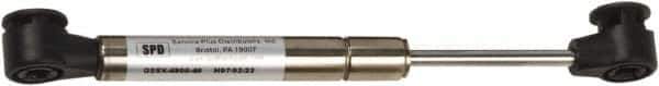 Associated Spring Raymond - 0.394" Rod Diam, 0.866" Tube Diam, 150 Lb Capacity, Gas Spring - Extension, 28" Extended Length, 11.5" Stroke Length, Metal Ball Socket, Uncoated Piston - USA Tool & Supply