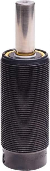 Associated Spring Raymond - 15mm Rod Diam, 35.4mm Diam, 80mm Max Stroke, Nitrogen Gas Spring Cylinder - 130mm Body Length, 210mm OAL, 790 Lb Full Stroke Spring Force, 725 psi Initial Charge - USA Tool & Supply