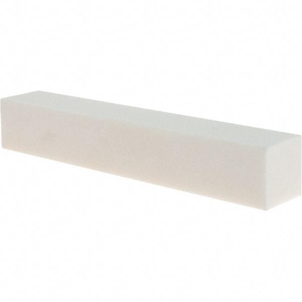 Made in USA - 150 Grit Aluminum Oxide Rectangular Dressing Stick - 4 x 3/4 x 3/4, Vitrified Bond - USA Tool & Supply