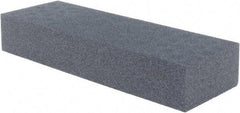 Made in USA - 6" Long x 2" Wide x 1" Thick, Silicon Carbide Sharpening Stone - Rectangle, 120 Grit, Coarse Grade - USA Tool & Supply