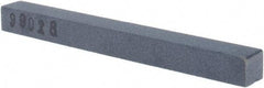 Made in USA - 3/8" Wide x 4" OAL x 3/8" Thick, Silicon Carbide Sharpening Stone - Square, Fine Grade, 280 Grit - USA Tool & Supply