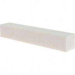 Made in USA - 150 Grit Silicon Carbide Rectangular Dressing Stick - 6 x 1 x 1, Medium Grade, Vitrified Bond - USA Tool & Supply