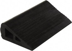 Vestil - 12" Wide x 3" High x 6-1/2" Deep, Rubber Wheel Chock - USA Tool & Supply