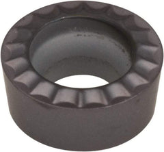 Kennametal - RCMT10T3M0 MP Grade KCS10 Carbide Turning Insert - AlTiN Finish, Round, 10mm Inscr Circle, 5/32" Thick - USA Tool & Supply