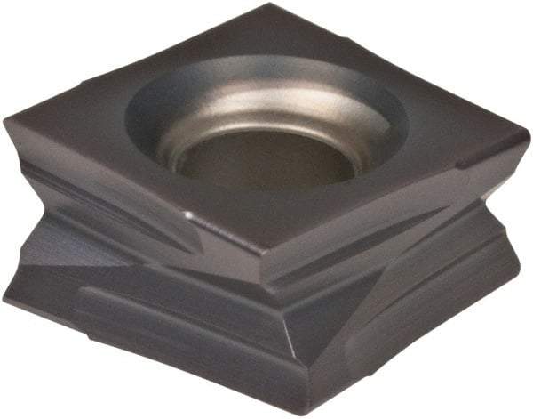 Kennametal - C8FIX431 MP Grade KCU25 Carbide Turning Insert - AlTiN Finish, 0.366" Inscr Circle, 0.2598 Thick, 0.0118" Corner Radius - USA Tool & Supply