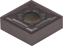 Kennametal - CNMG643 RP Grade KCU10 Carbide Turning Insert - AlTiN Finish, 80° Diamond, 3/4" Inscr Circle, 1/4" Thick, 3/64" Corner Radius - USA Tool & Supply