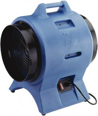 Schaefer Ventilation Equipment - 12" Inlet, Electric AC Ventilation Fan - 1 hp, 2,796 CFM, 115 Max Voltage Rating - USA Tool & Supply