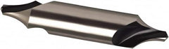 Guhring - Metric Radius Cut 60° Incl Angle High Speed Steel Combo Drill & Countersink - USA Tool & Supply