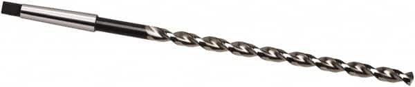 Guhring - 27.5mm, 3MT 130° Point High Speed Steel Taper Shank Drill Bit - USA Tool & Supply