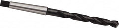 Guhring - 31/64", 1MT 118° Point Cobalt Taper Shank Drill Bit - USA Tool & Supply
