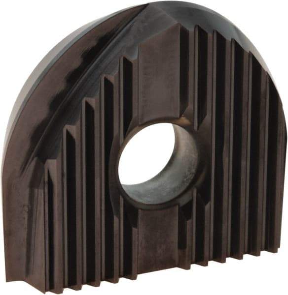 Tool-Flo - TBNR250 ZS Grade ZS26D Carbide Milling Insert - AlTiN Finish, 0.078" Thick, 1" Inscribed Circle - USA Tool & Supply