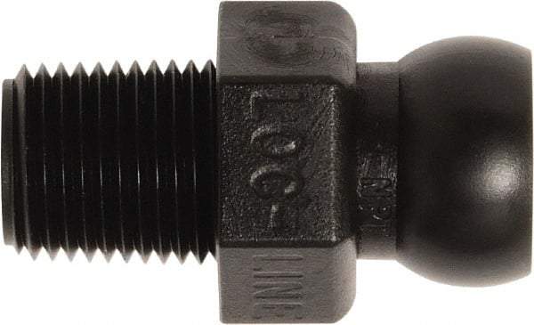 Loc-Line - 50 Piece, 1/8" Hose ID, Male to Female Coolant Hose Connector - 1/8" NPT, For Loc-Line Modular Hose Systems - USA Tool & Supply