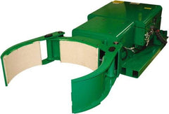 Valley Craft - 2,000 Lb Load Capacity, 30, 55 & 85 Gal Forklift Drum Rotator - Steel Wheels - USA Tool & Supply