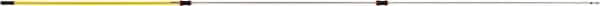 Rubbermaid - 72 to 216" Telescoping Aluminum Quick Connect Mop Handle - 2.1" Handle Diam, Use with Dust & Wet Mops - USA Tool & Supply