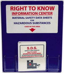 NMC - 24" Wide x 30" High, Compliance Center - English - USA Tool & Supply