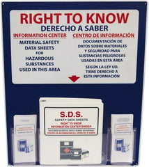 NMC - 24" Wide x 30" High, Compliance Center - English - USA Tool & Supply