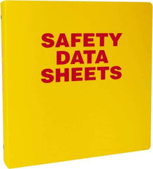 NMC - 11" Wide x 11-1/2" High, Ring Binder - 3 Rings, English - USA Tool & Supply
