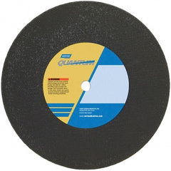 Norton - 16" Ceramic Cutoff Wheel - 5/32" Thick, 1" Arbor - USA Tool & Supply