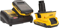 DeWALT - 20 Volt Lithium-Ion Power Tool Battery - 2 Ahr Capacity, 1/2 hr Charge Time, Series 20V Max - USA Tool & Supply