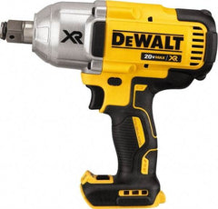 DeWALT - 3/4" Drive 20 Volt Mid-Handle Cordless Impact Wrench & Ratchet - 400/900/1,200 RPM, 0 to 2,400 BPM, 700 Ft/Lb Torque, Lithium-Ion Batteries Not Included - USA Tool & Supply