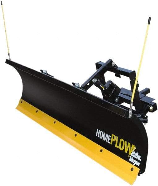 Meyer Products - 80" x 21" Personal Manual Snow Plow - For Class 3, 2" Front Receiver Hitches - USA Tool & Supply