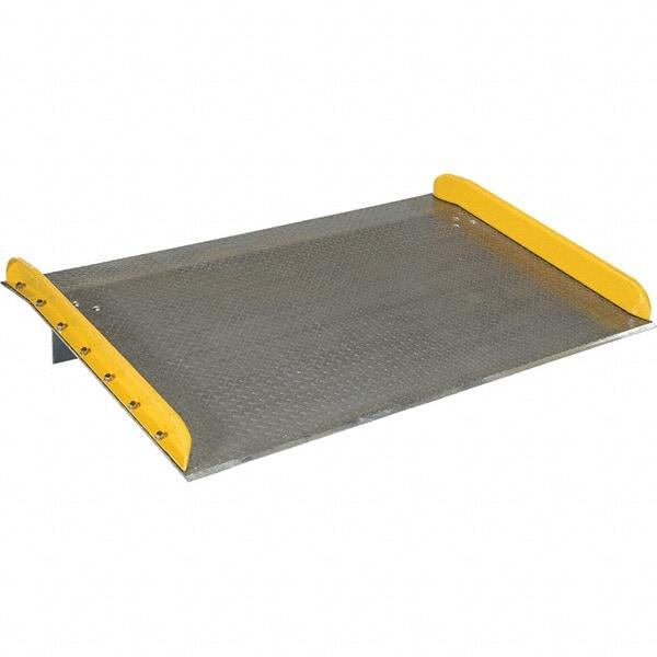 Vestil - Aluminum Dock Plate - 72" Long x 72" Wide x 12" High - USA Tool & Supply
