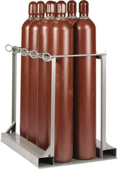 Little Giant - 8 Cylinder, Cylinder Pallet - 33" Wide x 41" High x 47" Deep - USA Tool & Supply