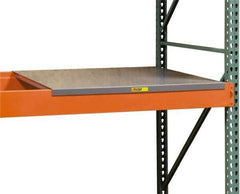 Little Giant - 46" Wide, 2 High, Open Shelving Accessory/Component - 48" Long, Use with Pallet Racks - USA Tool & Supply